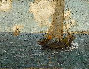 Granville Redmond Sailboats on calm seas oil painting reproduction